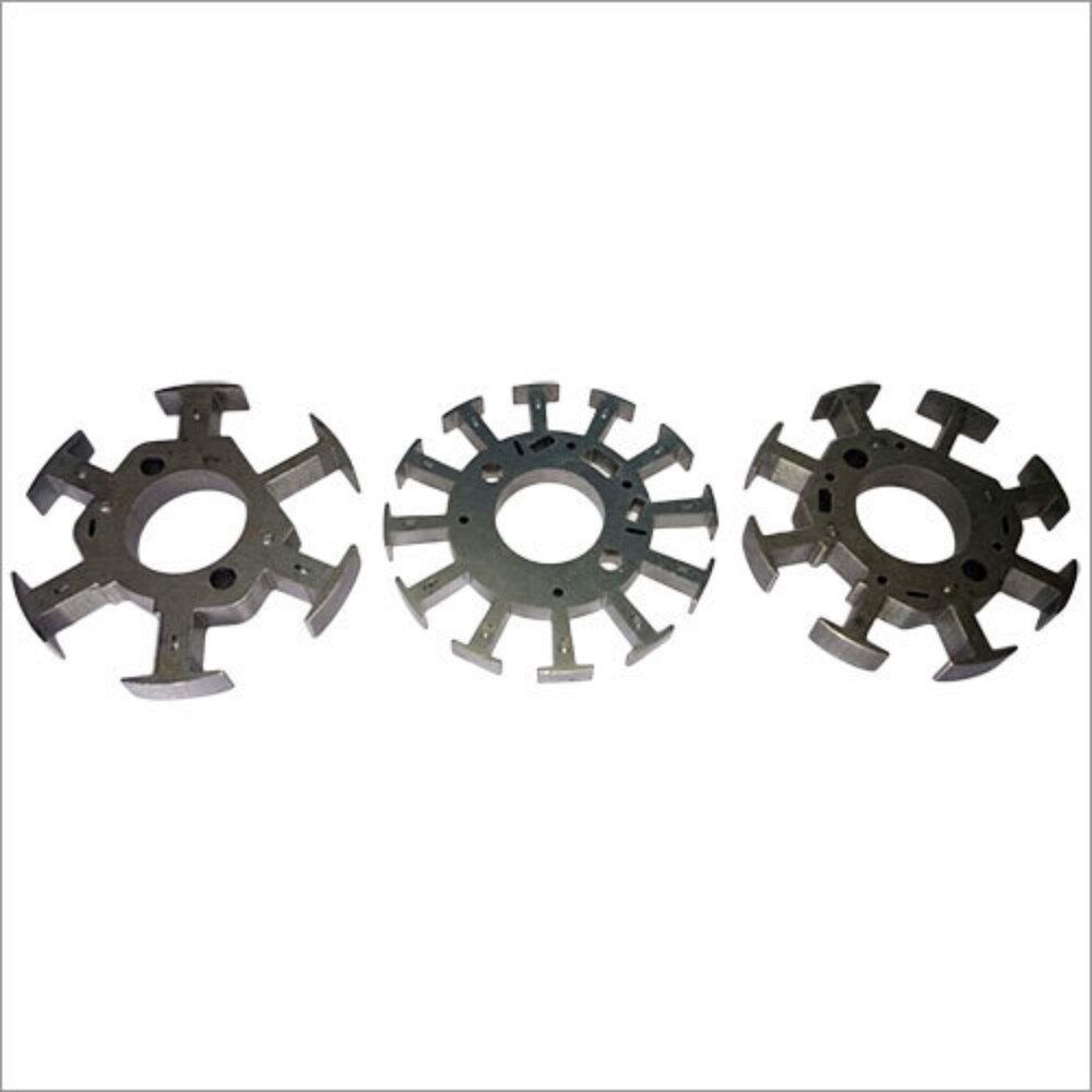 Two Wheeler Magnetos Lamination Stack - Color: Silver