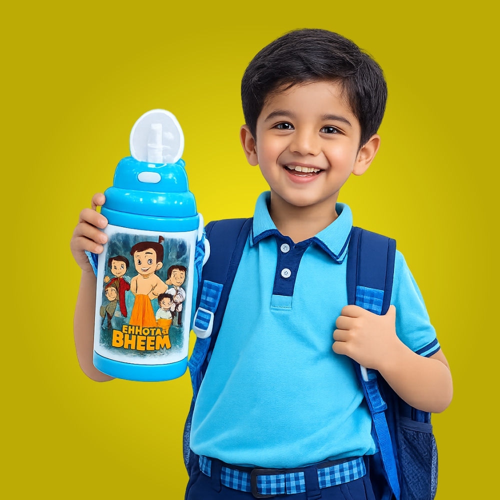 Ambition Gifts White,Yellow Polymer Kids Bottle