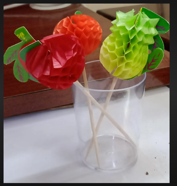Fruit Toothpick Stick - Eco-friendly Bamboo, 4 Inches Long, Natural Finish | Ideal For Fruits, Appetizers, And Party Platters