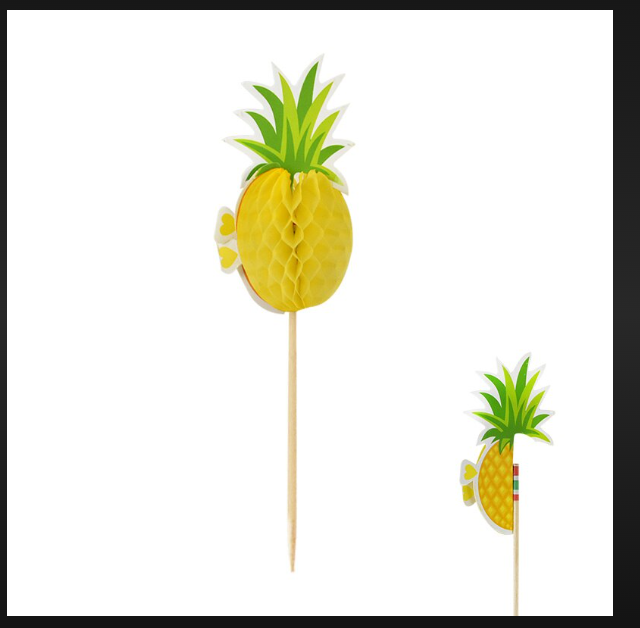 Fruit Toothpick Stick - Eco-friendly Bamboo, 4 Inches Long, Natural Finish | Ideal For Fruits, Appetizers, And Party Platters