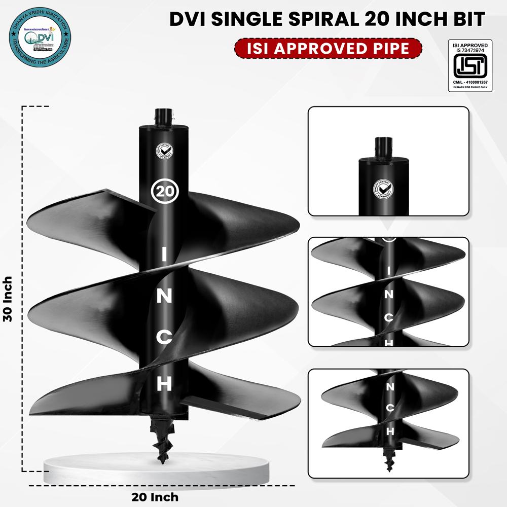 20 Inch Earth Auger Drill Bit
