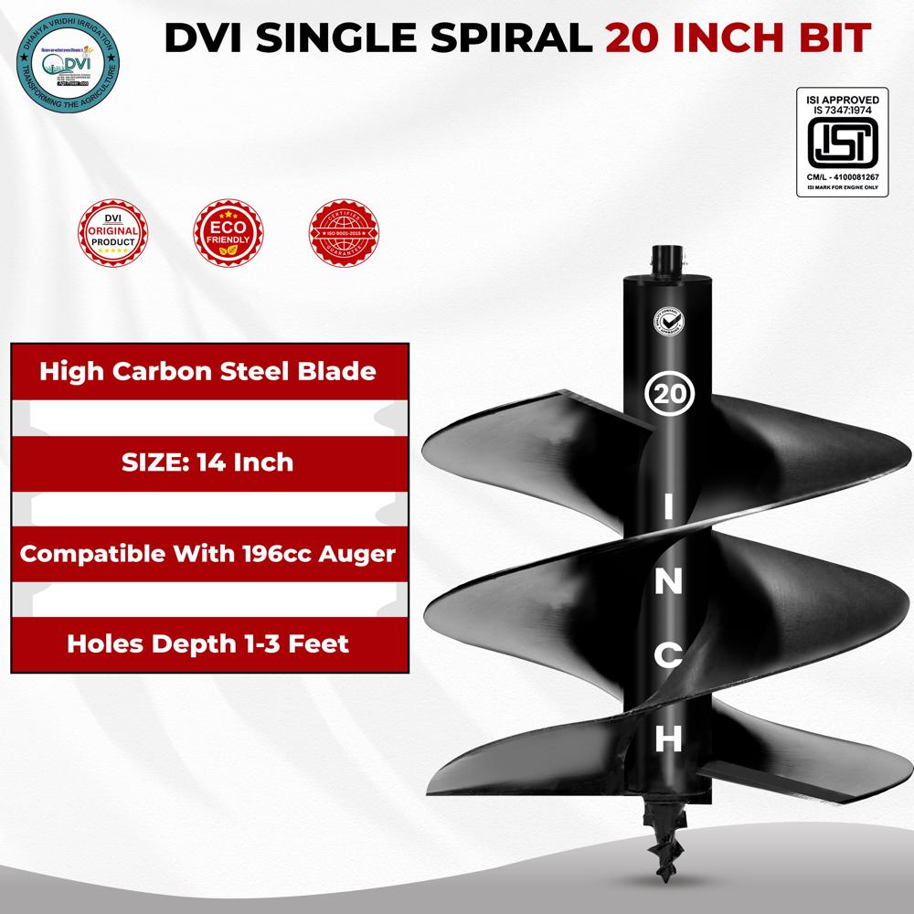 20 Inch Earth Auger Drill Bit