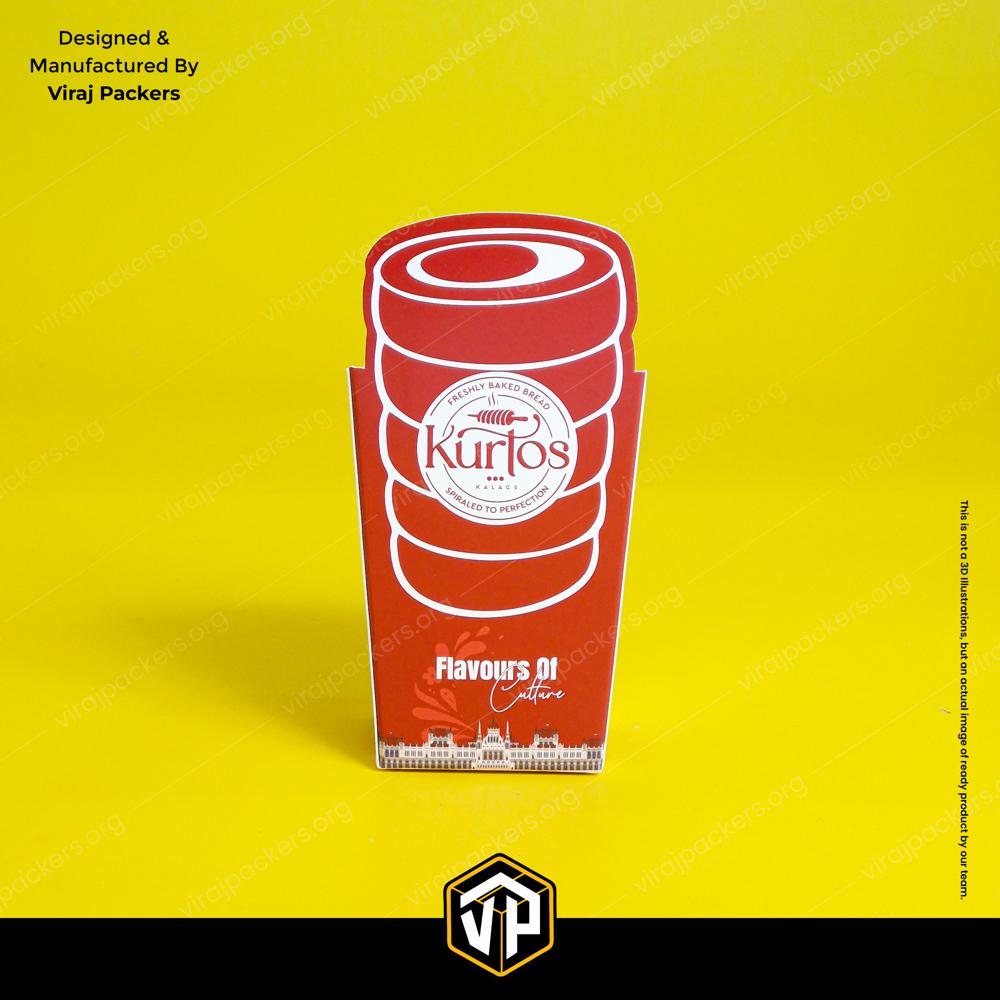 Custom Kurtos Packaging Box for On-the-Spot Serving Premium Food Packaging