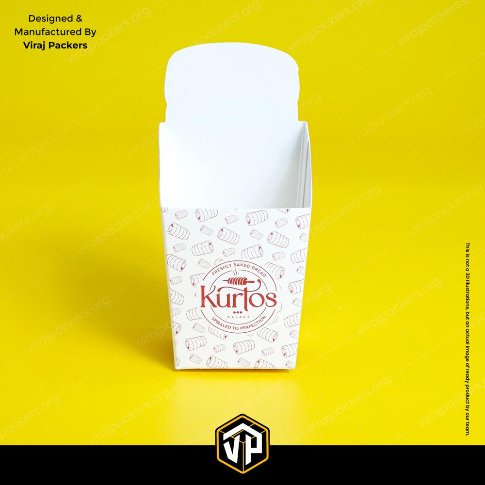 Custom Kurtos Packaging Box for On-the-Spot Serving Premium Food Packaging