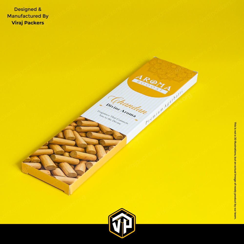 Premium Agarbatti Box Incense Stick Box with Gloss Lamination