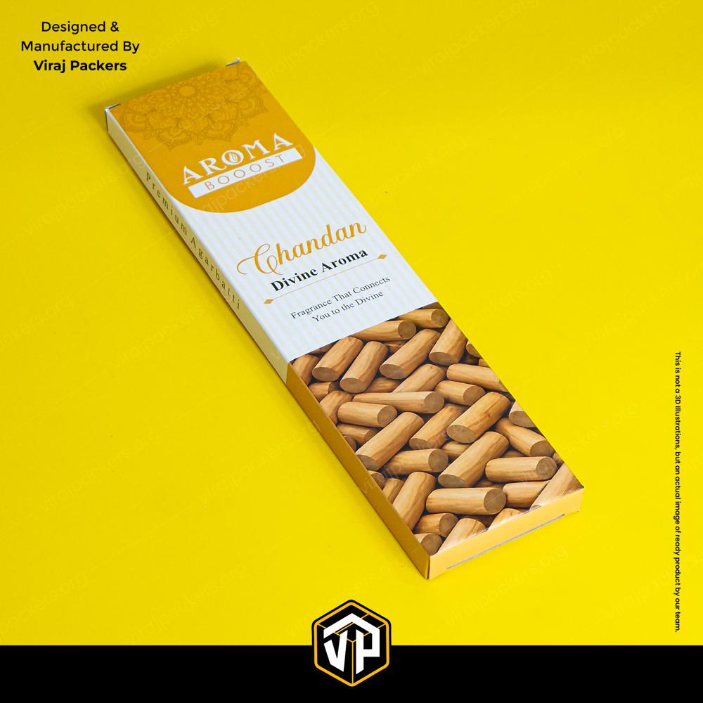 Premium Agarbatti Box Incense Stick Box with Gloss Lamination