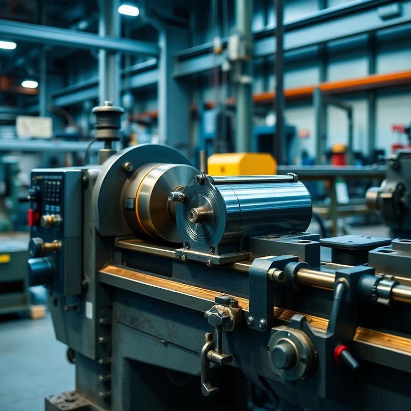 Industrial Lathe Machine
