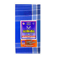 2Mts Alibaba Check Cotton Lungi