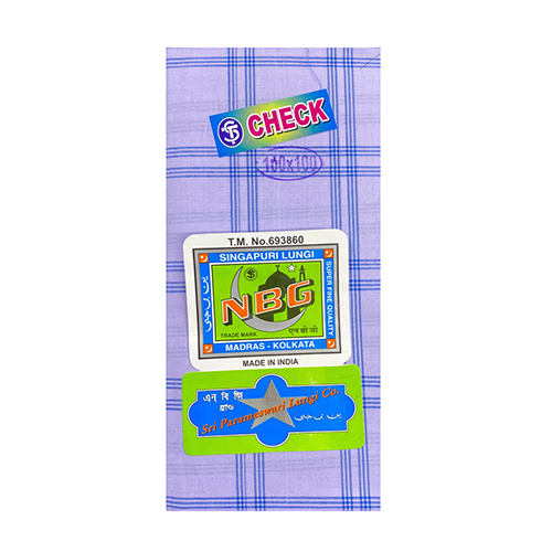 NGB 120*120 Sada Check Cotton Lungi