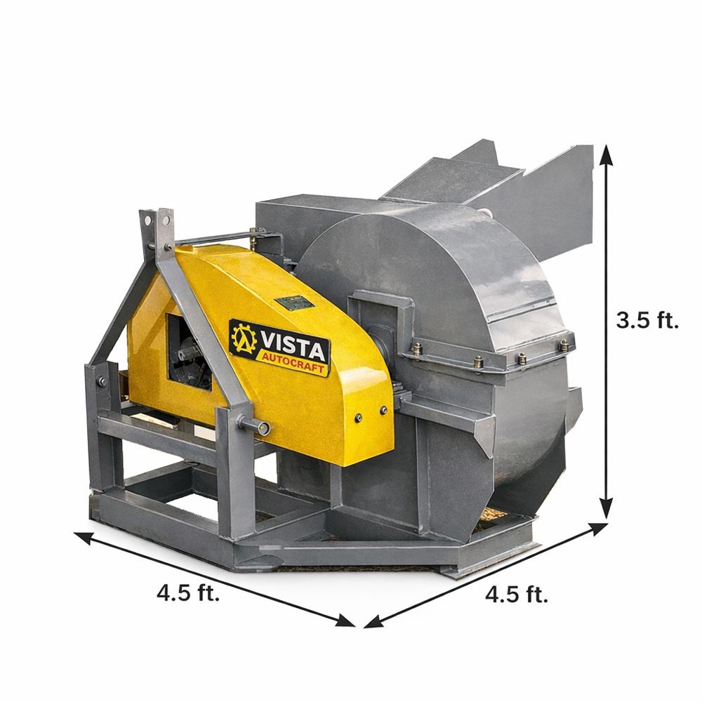 Mini Tractor operated shredder