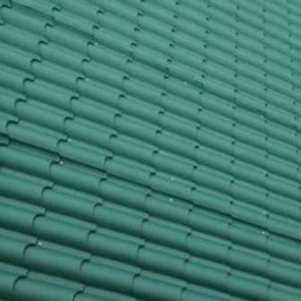 Euro Tile Profile Green Roofing Sheet