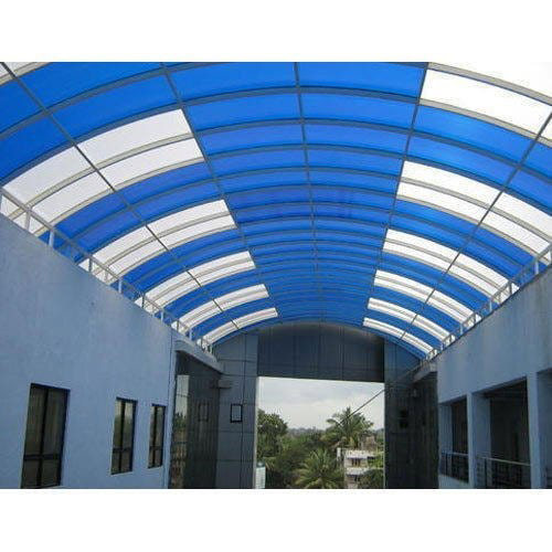 Polycarbonate Roofing Shed - Color: Transparent