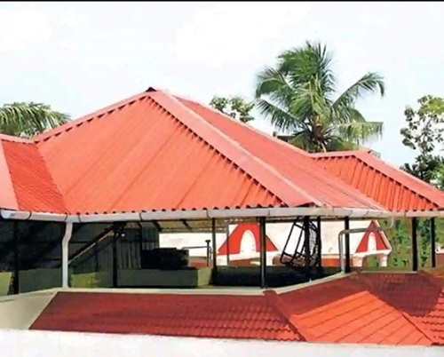 Mild Steel Prefab Rooftop Shed Fabrication