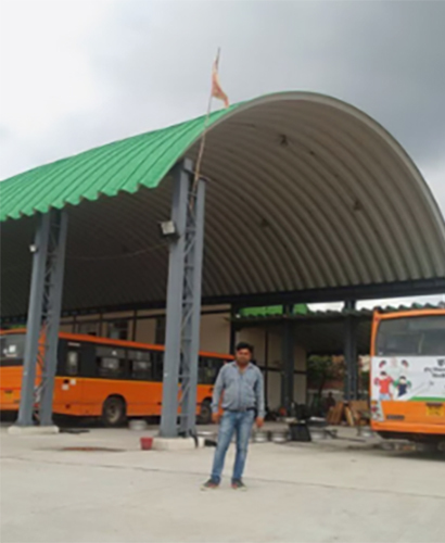 Steel Prefab ARC Dome Shed