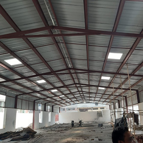 Fiber Sheet Shed Fabrication