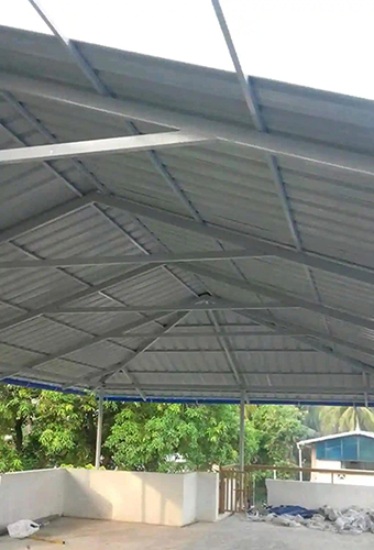 Terrace Shed Fabrication