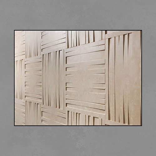 Strata Grid Stone Wall Panel