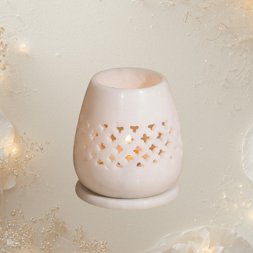 Handcrafted Marble Tealight Candle Holder