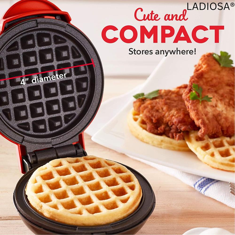 Waffle Maker, Electric Waffle Iron, Mini Waffles Maker Machine