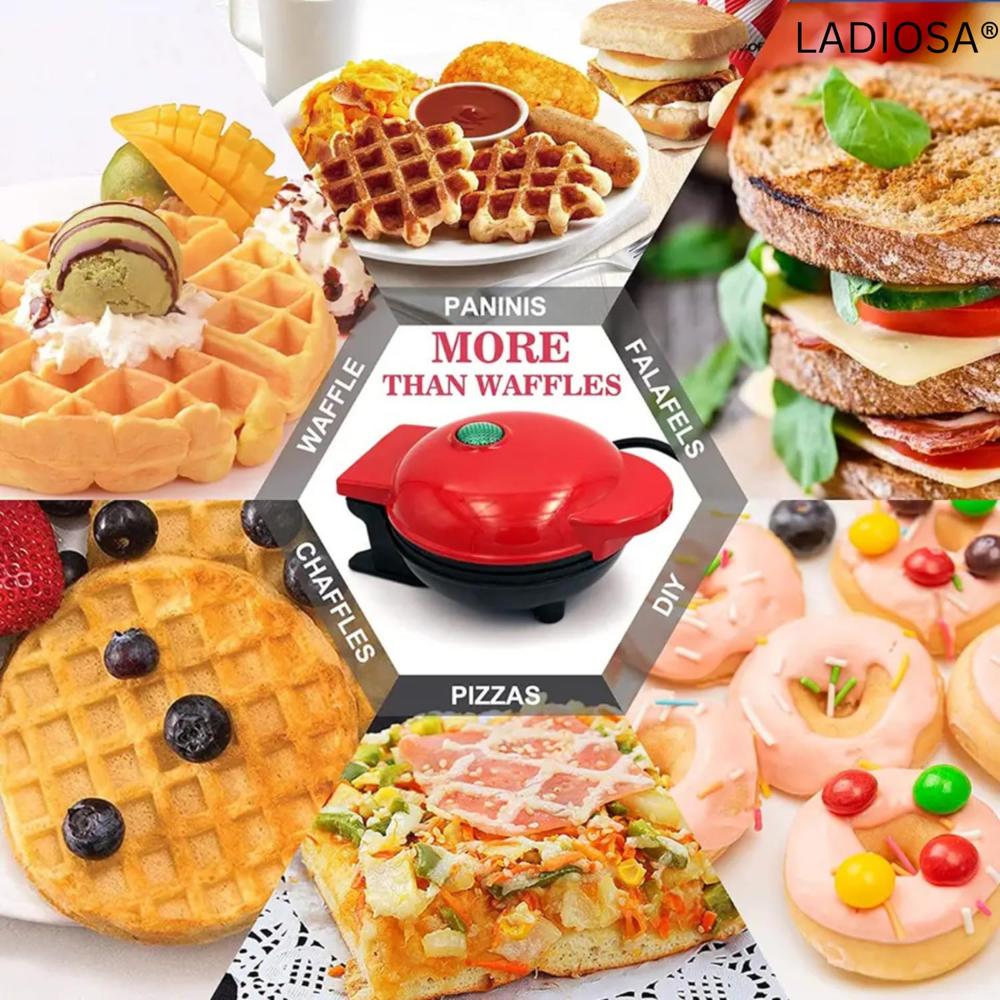 Waffle Maker, Electric Waffle Iron, Mini Waffles Maker Machine