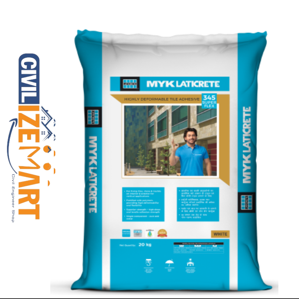 Laticrete 345 superflex highly deformable tile adhesive