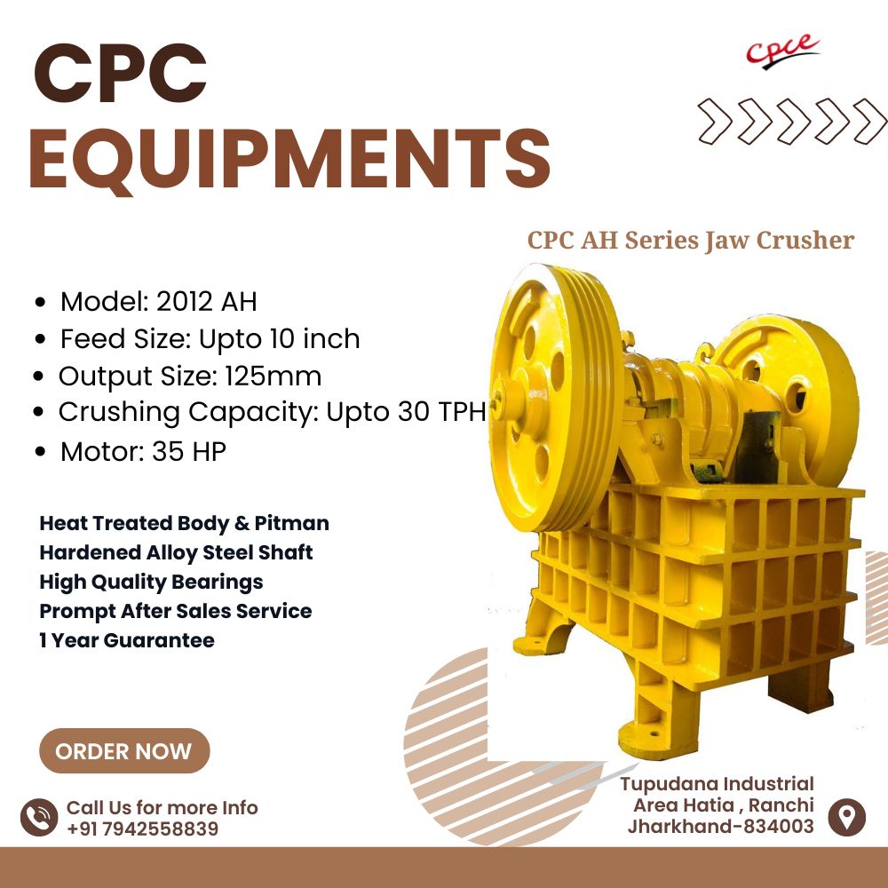 2012 AH Series Stone Crusher