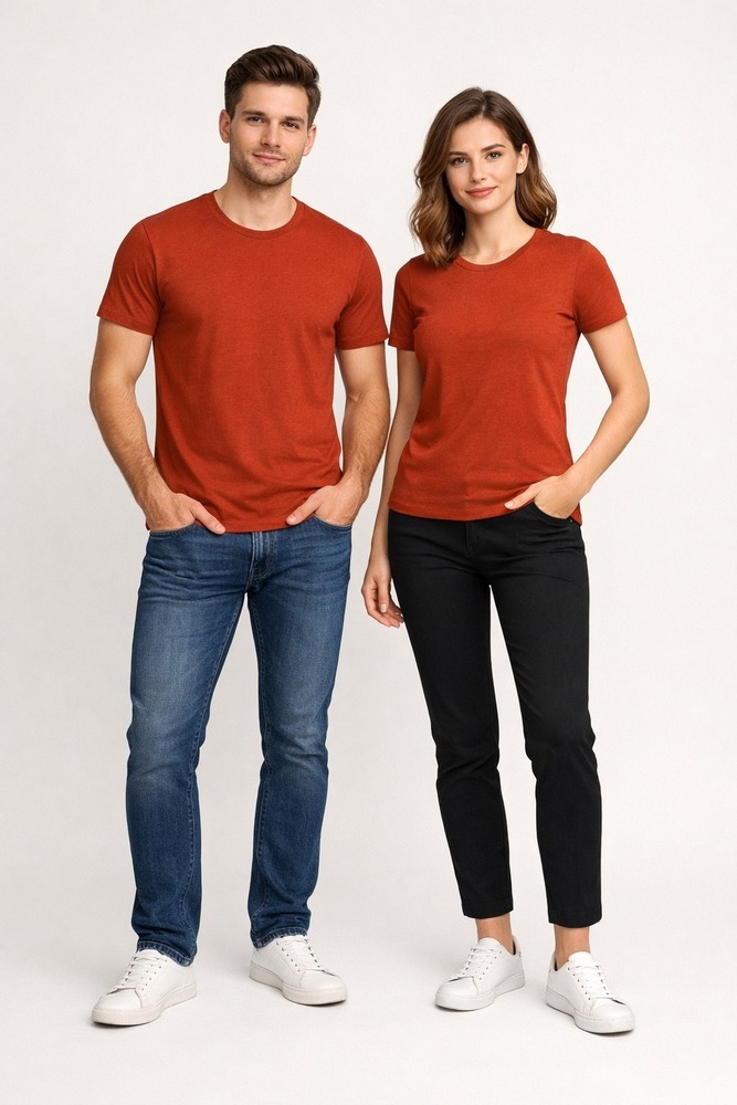 Cotton Round Neck T Shirt