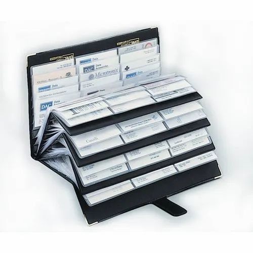 Visiting Card Organizer - Material: Plastic