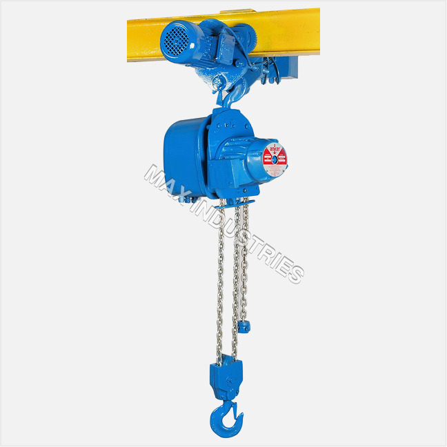 Chain Electric Hoist - Color: Blue