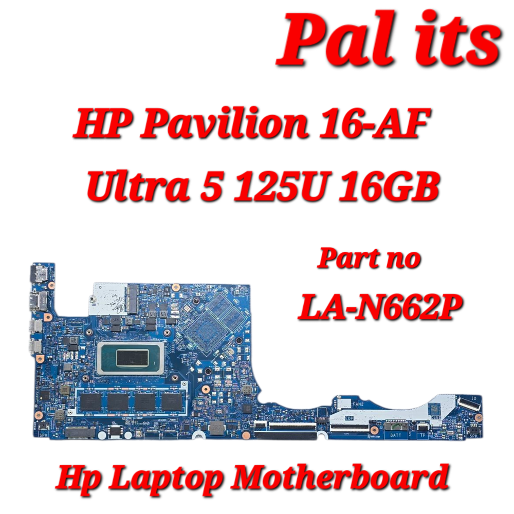 HP PAVILION 16-AF ULTRA 5 16GB LA-N662P  LAPTOP MOTHERBOARD