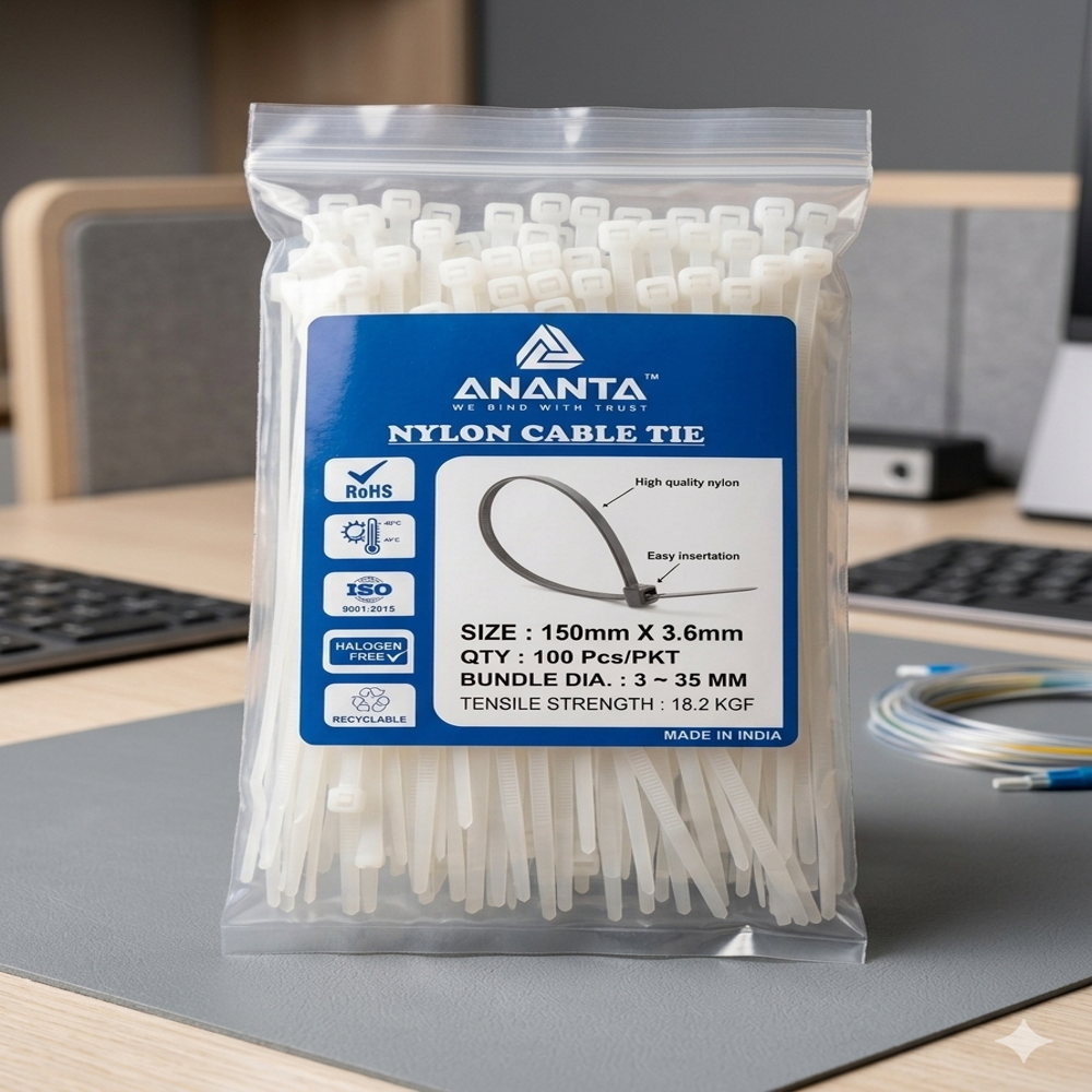 150x3.6 mm Nylon Cable Tie