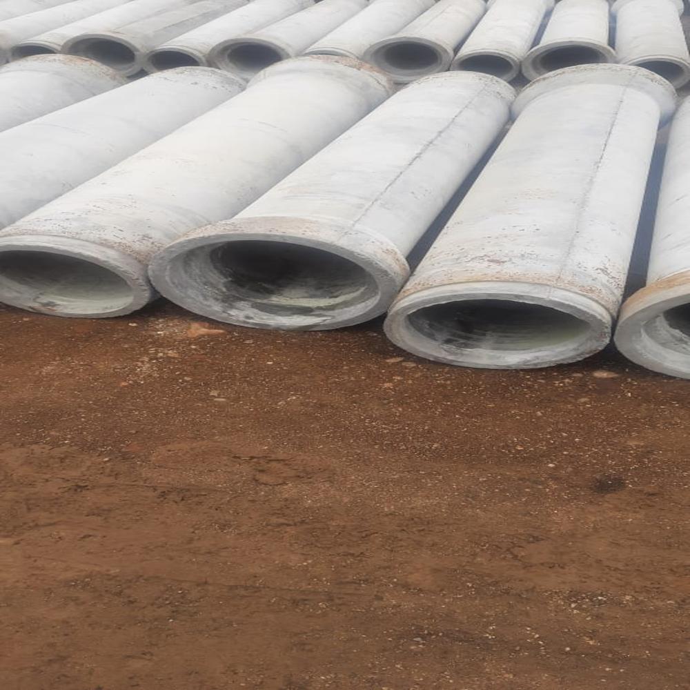 Rcc Hume Pipe - Reinforced Concrete, Various Diameters & Lengths | Polished Surface, Reduced Cost, Speedy Installation For Infrastructure Use