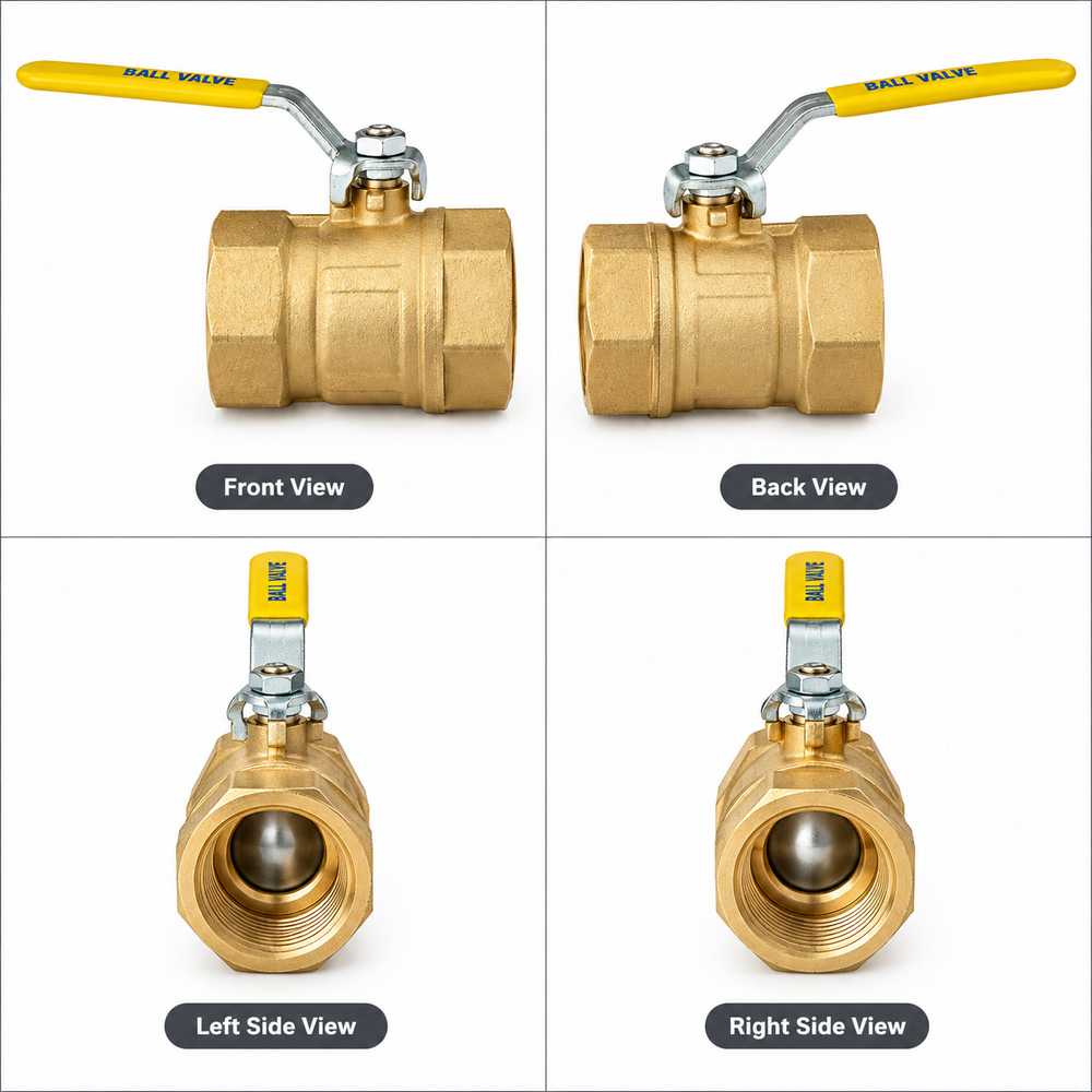 15Mm Brass Ball Valve - Application: Pipe Fitting