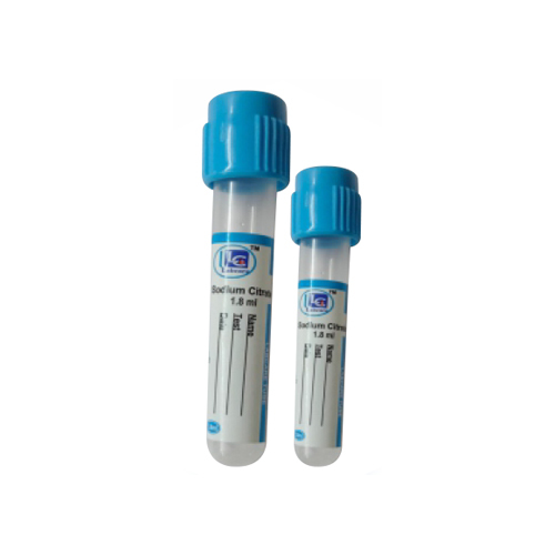 Blood Collection Tubes Sodium Citrate