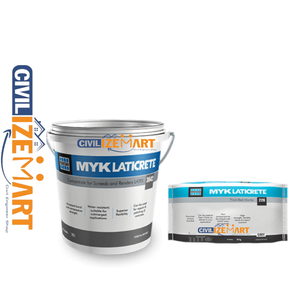 226 Thick bed mortar tile adhesive