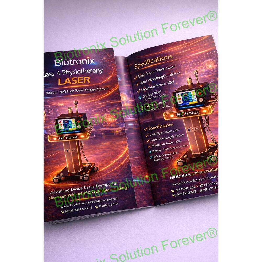 High Power Class IV Laser Therapy Machine for Orthopedic Rehabilitation