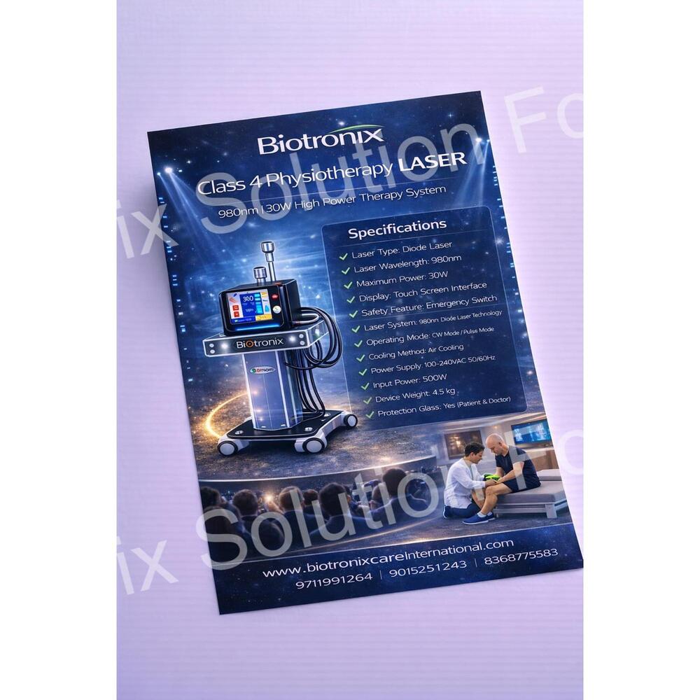 Professional Class 4 Laser Physiotherapy Device for Pain Management