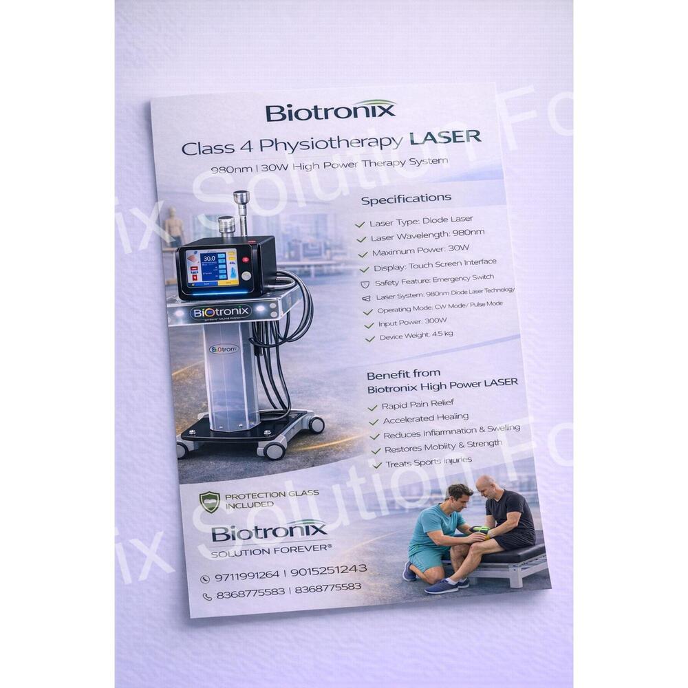 Economical Model Class 4 Laser Therapy Machine for Physiotherapy Centers