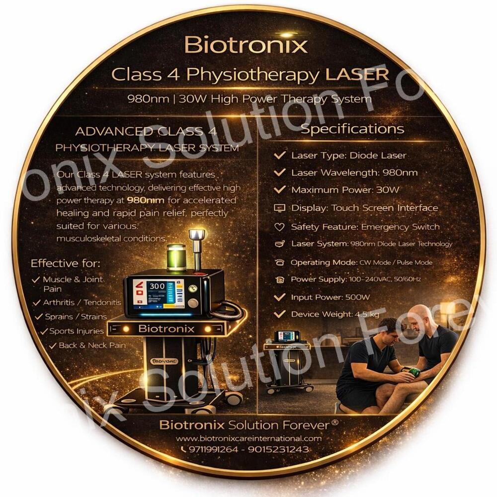 Economical Model Class 4 Laser Therapy Machine for Physiotherapy Centers