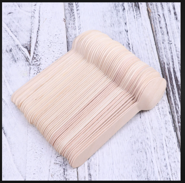 Wooden Spoon - Natural Wood Material, 12 Inches Long | Ideal For Cooking, Serving, And Baking With Ergonomic Grip