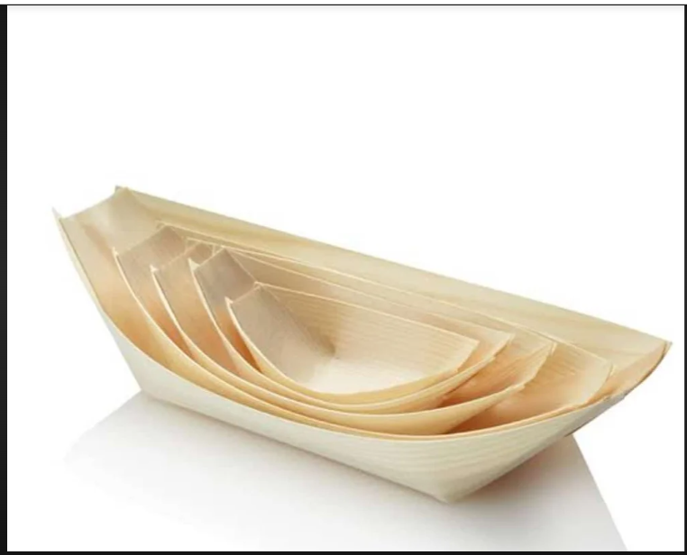WOODEN PINE BOAT
