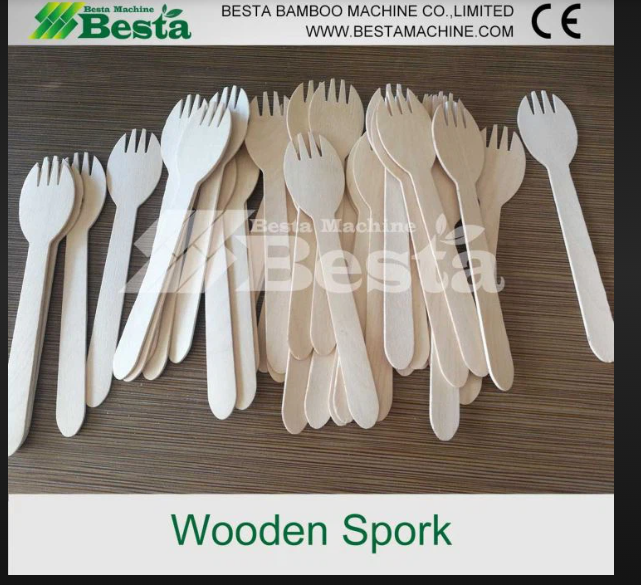 wooden spork