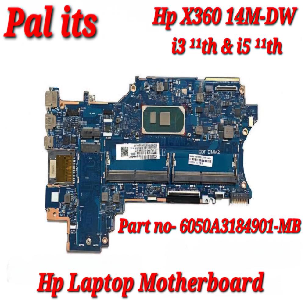 HP X360 14M-DW I5 11TH LAPTOP MOTHERBOARD