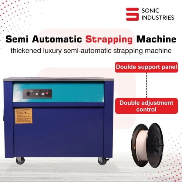 Semi Auto Box strapping machine