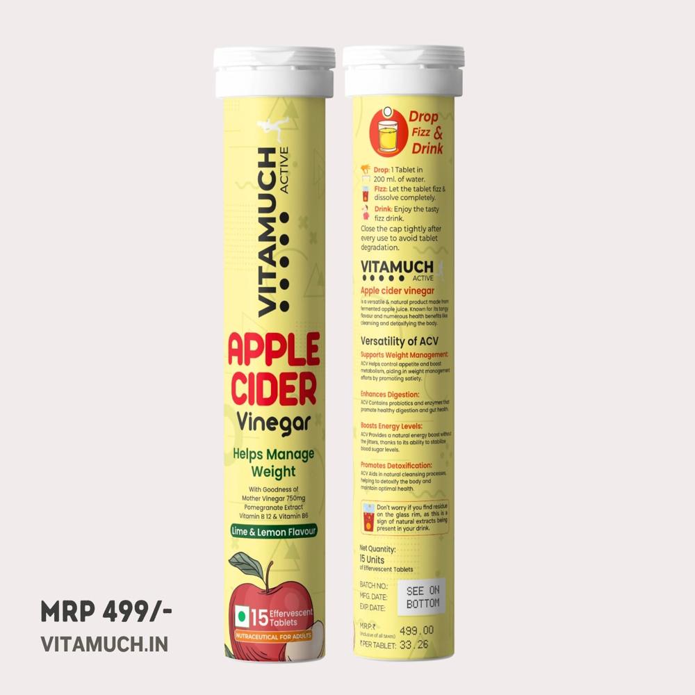 APPLE CIDER VINEGAR ( LIME & LEMON FLAVOUR )