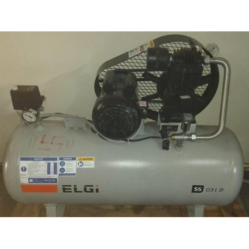 SS 03 LB Single-Stage Belt Drive Reciprocating Air Compressor