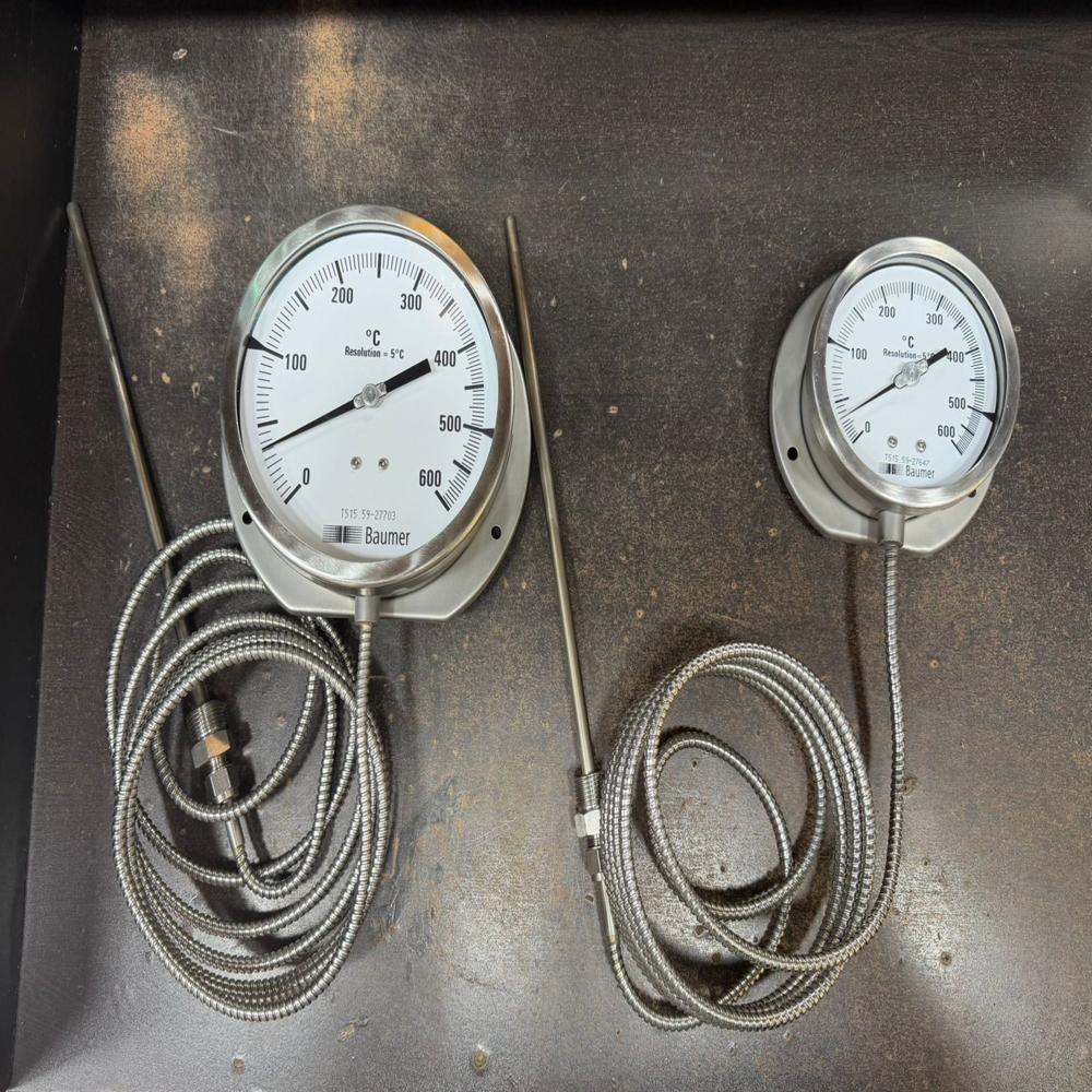 Baumer Temperature Gauge