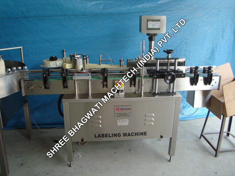 Vial Sticker Labelling Machine