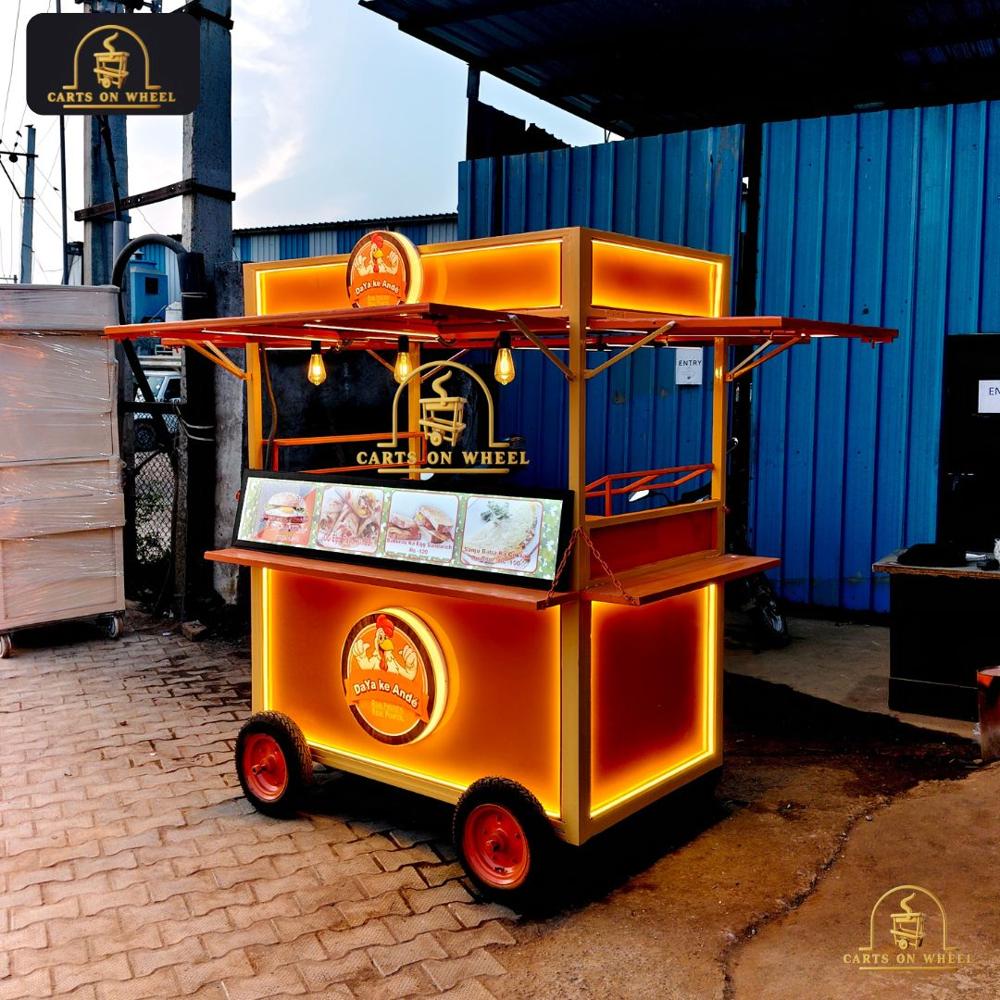 Daya Ke Ande Push Cart by Carts on Wheel