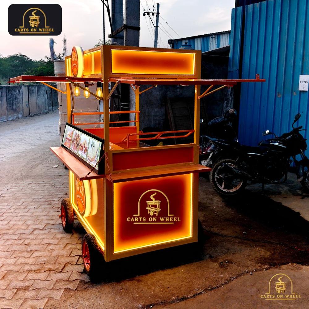 Daya Ke Ande Push Cart by Carts on Wheel